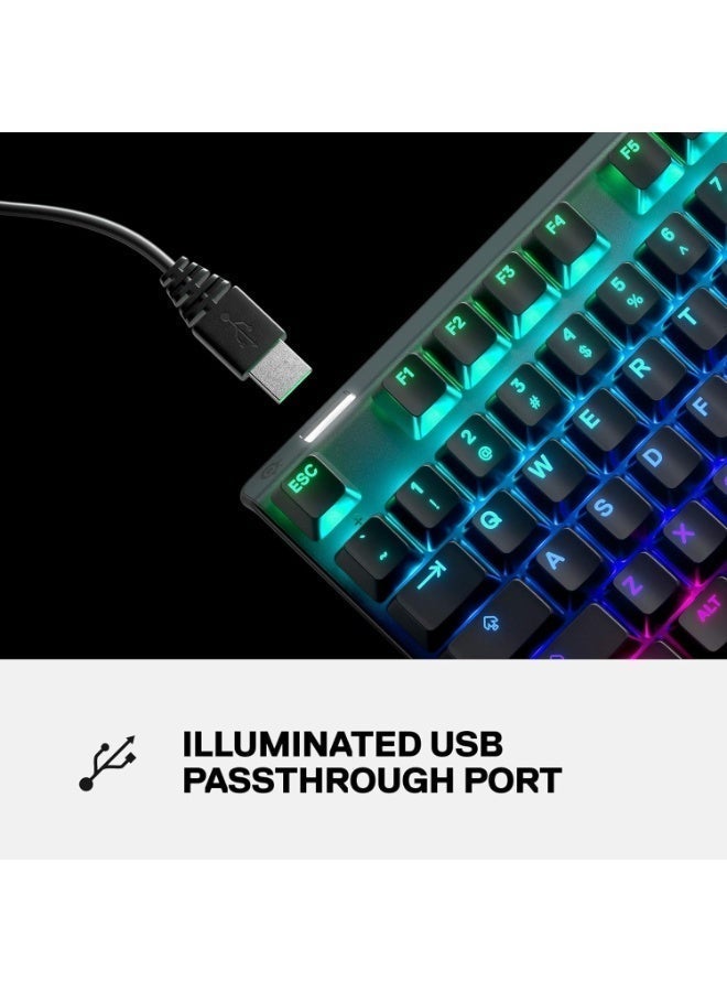 SteelSeries Apex M750 TKL Mechanical RGB Gaming Keyboard Tenkeyless QX2 linear - Image 3